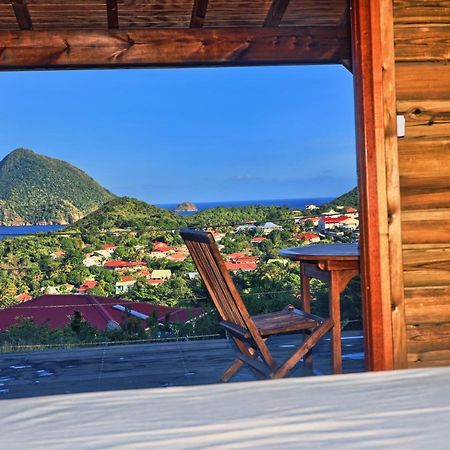 Ti Kaz Anoli Cottage En Bois Avec Vue Sur La Baie Terre-de-Bas Zewnętrze zdjęcie